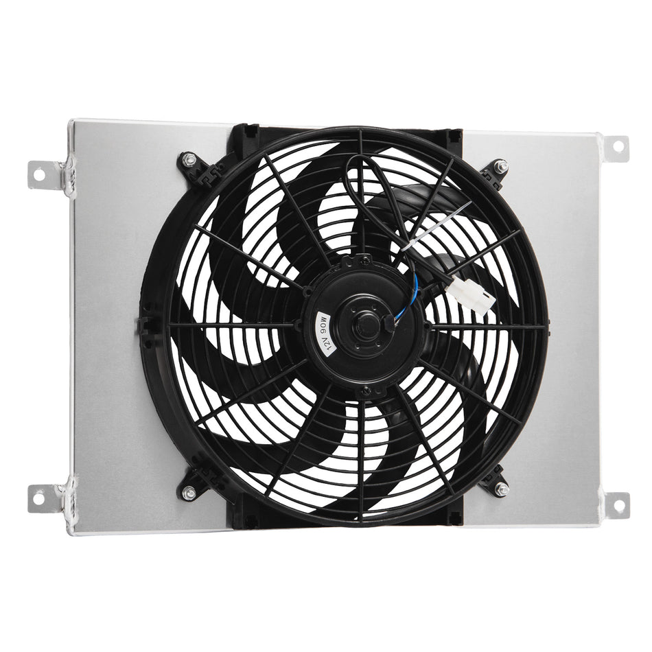 ASI Performance Shroud+Electric Fan For 1941-1952 Plymouth Special Deluxe Cambridge P12 P15 P14