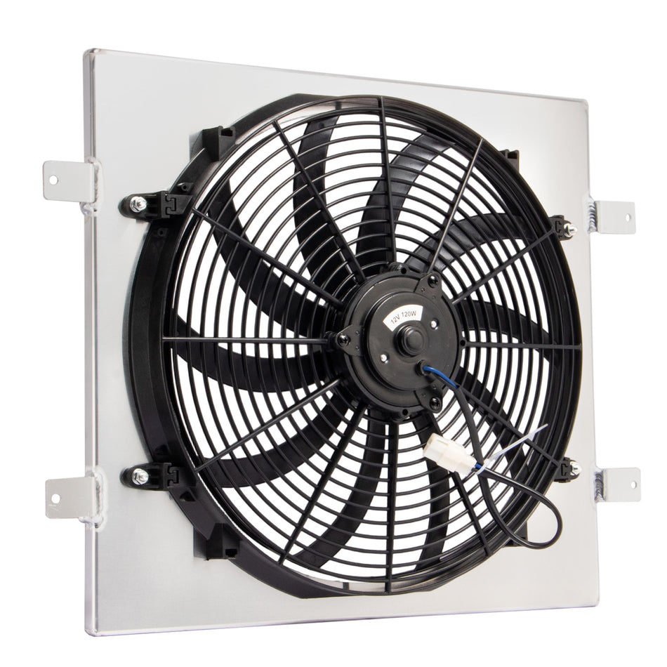 ASI Performance Aluminum Shroud Fan For 1941-49 1943 International KB1 KB2 KB3 K1 K2 K3 3.6L L6