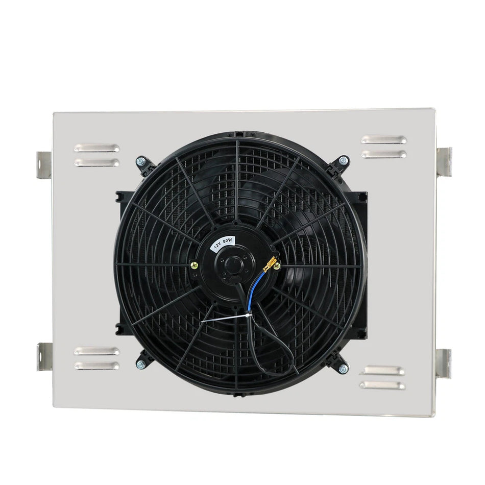 ASI Performance Aluminum Shroud Fan Relay fit 1955-1957 1956 Chevy Bel-air Nomad 3.8L l6 CC5056