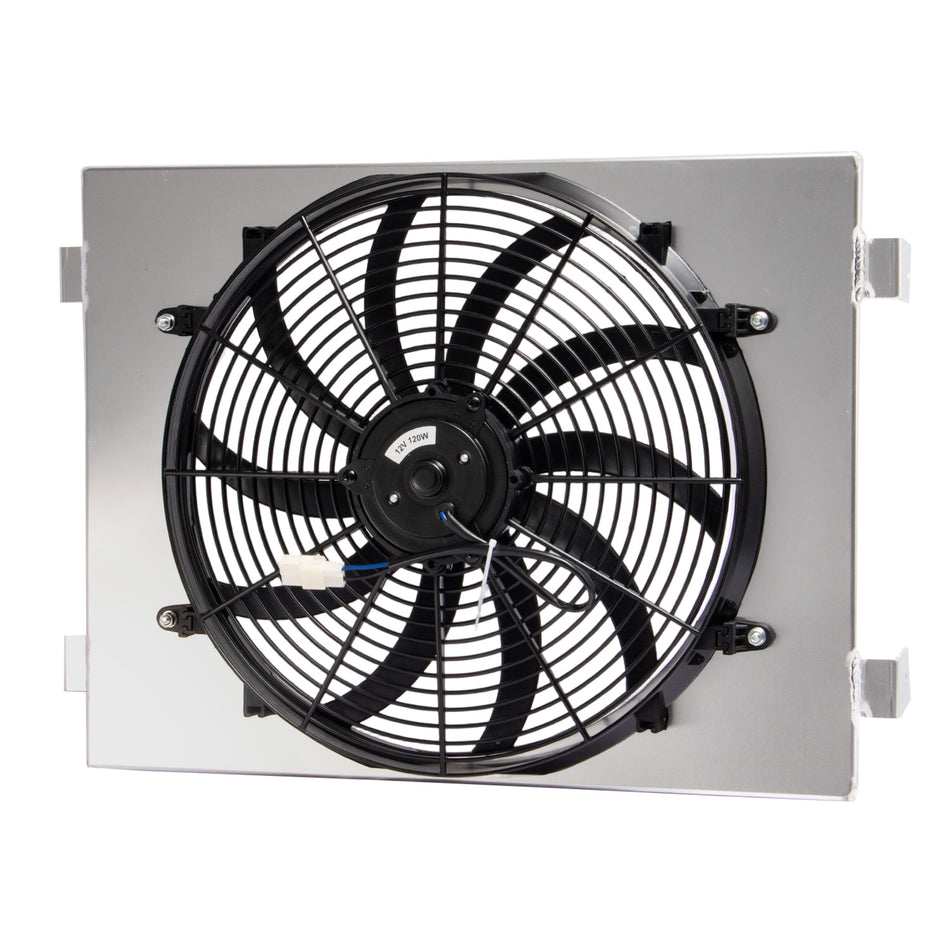 ASI Performance Electric Shroud 16" Fan FIT 1955-1957 Chevy Bel Air Del Ray Nomad 4.3L 4.6L V8.