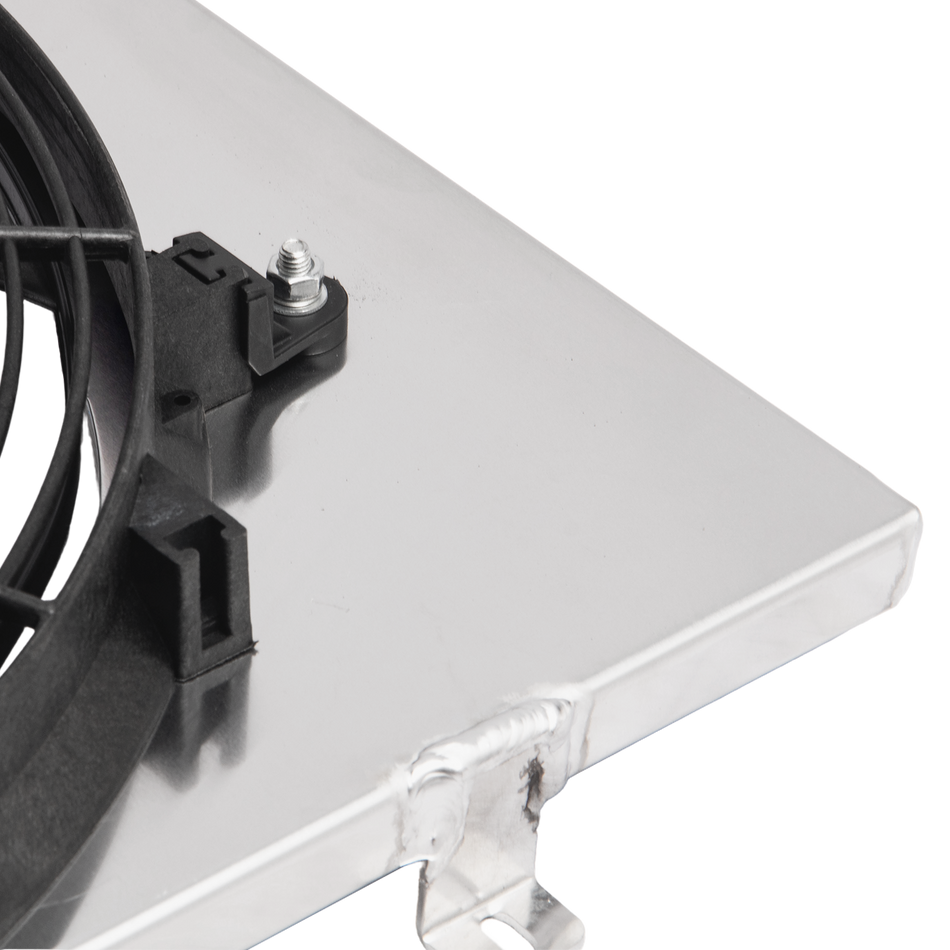 ASI Performance Aluminum Radiator Fan Shroud For 1968~1987 Chevy Nova El Camino Pontiac GM V8