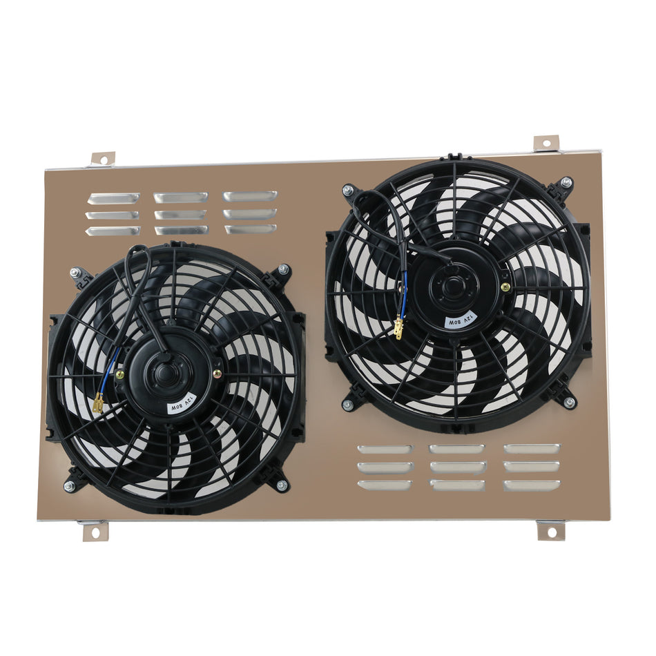 ASI Performance Shroud Electric Fan Thermostat For 1977-1982 Chevy Corvette 350CU 5.7L V8 Engine