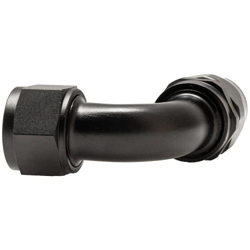 ASI Performance 1x 16AN Hose End Fitting 90 Degree Swivel for CPE Braided Fuel Hose Black US..