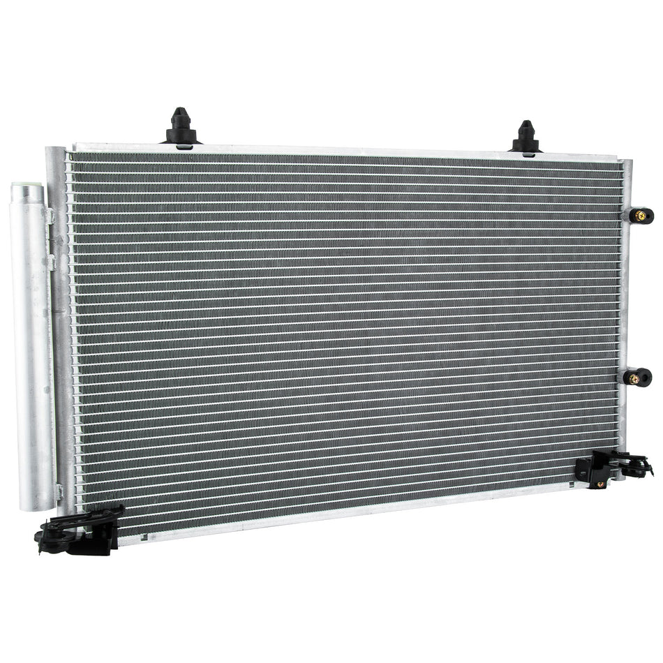ASI Performance Aluminum A/C Condenser Fit 2002-2003 Lexus ES300 2002-2008 Toyota Camry Solara