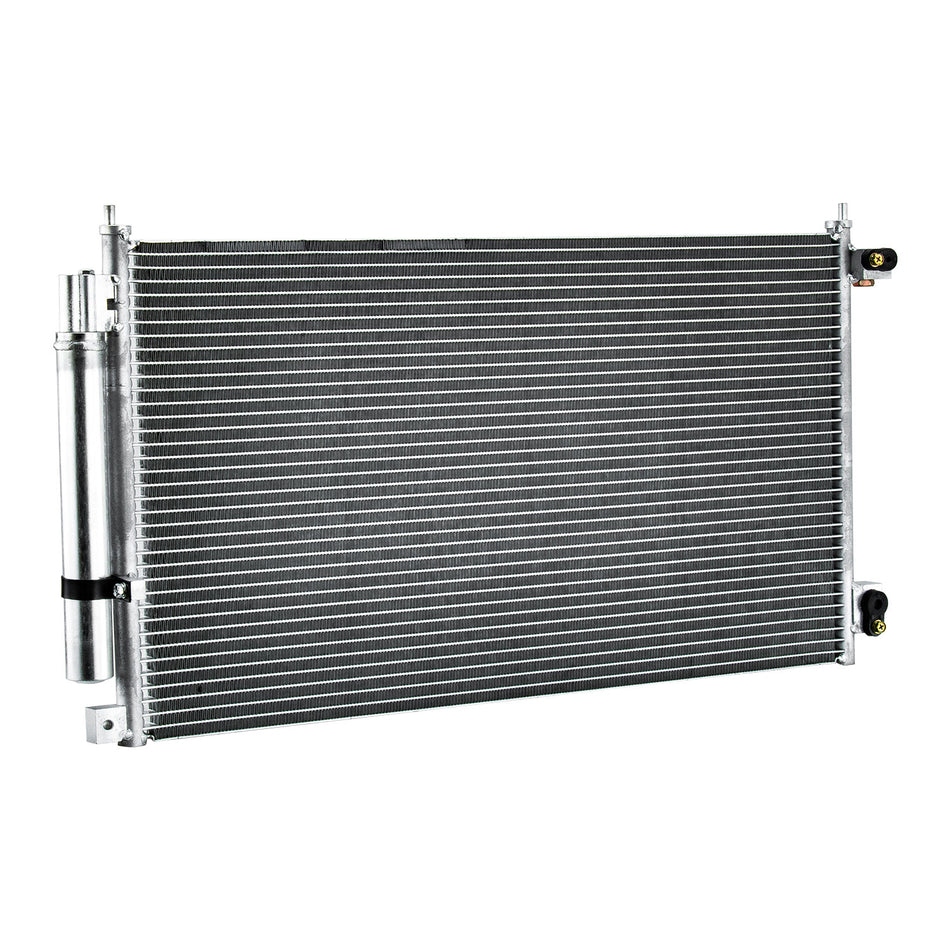 ASI Performance A/C AC Condenser w/ Receiver Drier for Honda Accord 2003-2007 L4 2.4L V6 3.0L