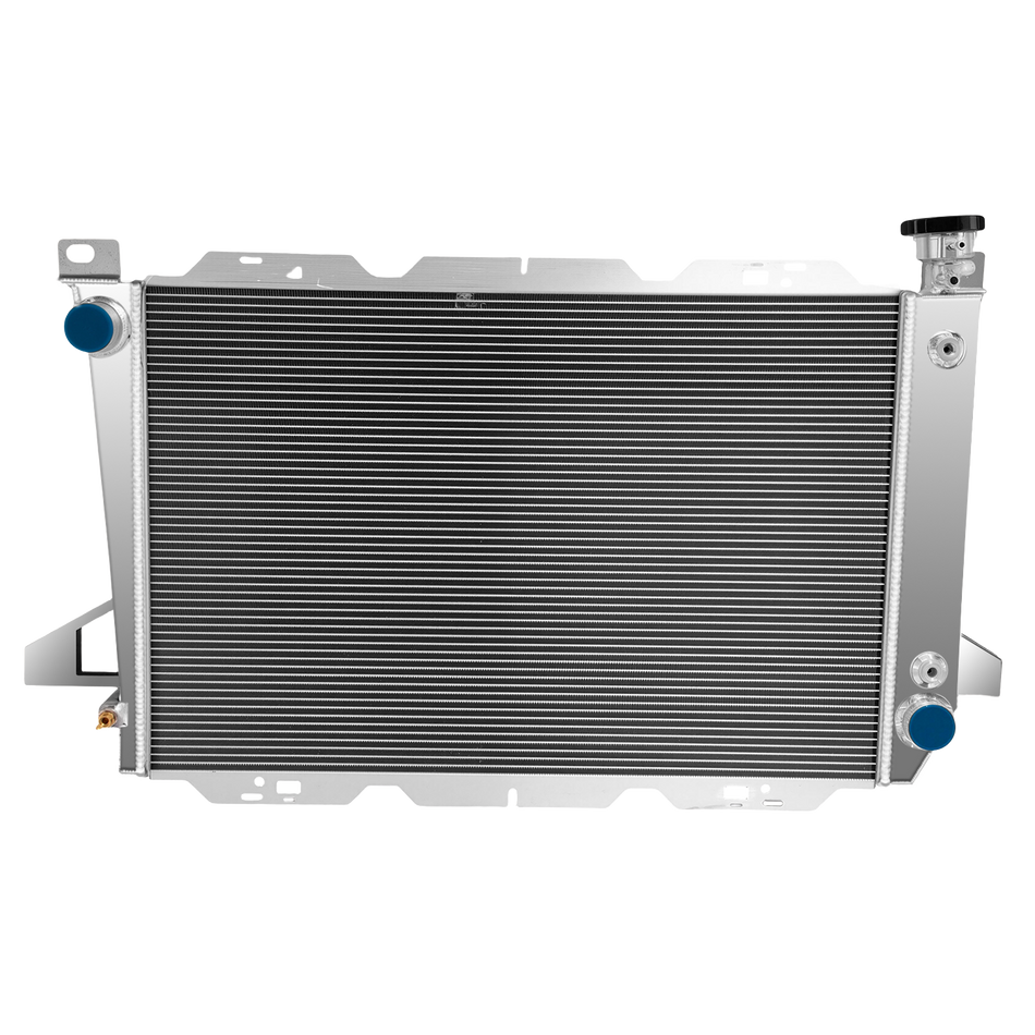 ASI Performance TSM 4 ROW Aluminum Radiator Fits 1985~1997 96 FORD F150 F250 F350 BRONCO 4.9L L6