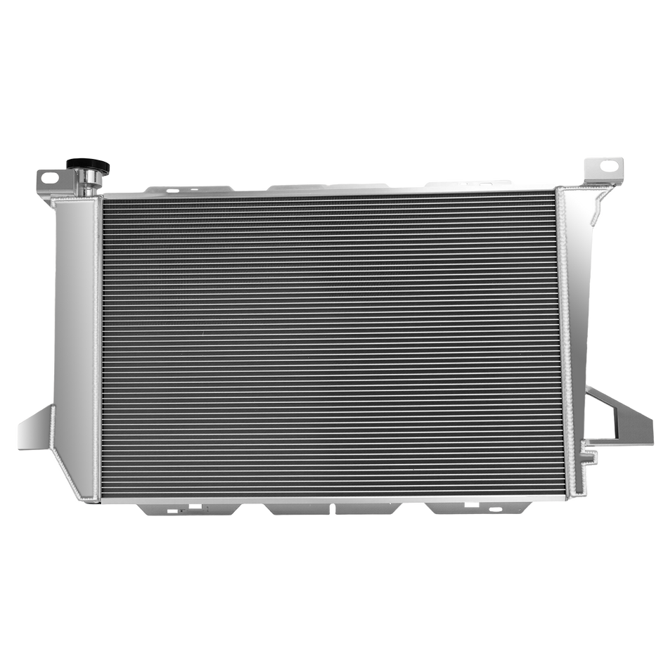ASI Performance TSM 4 ROW Aluminum Radiator Fits 1985~1997 96 FORD F150 F250 F350 BRONCO 4.9L L6
