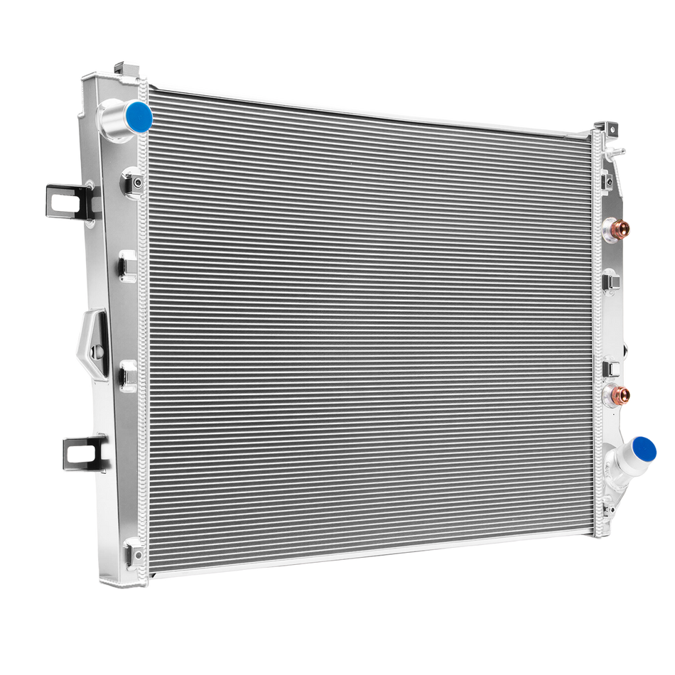 ASI Performance 4 Row Aluminum Radiator for 2011-2016 Chevy Silverado GMC Sierra 2500 3500 6.6L