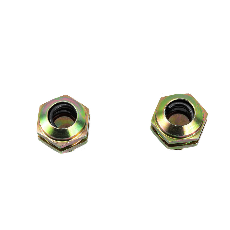 ASI Performance 2pcs M18*1.5 Transmission Oil Cooler Connector Adapter Fit Radiator Universal.