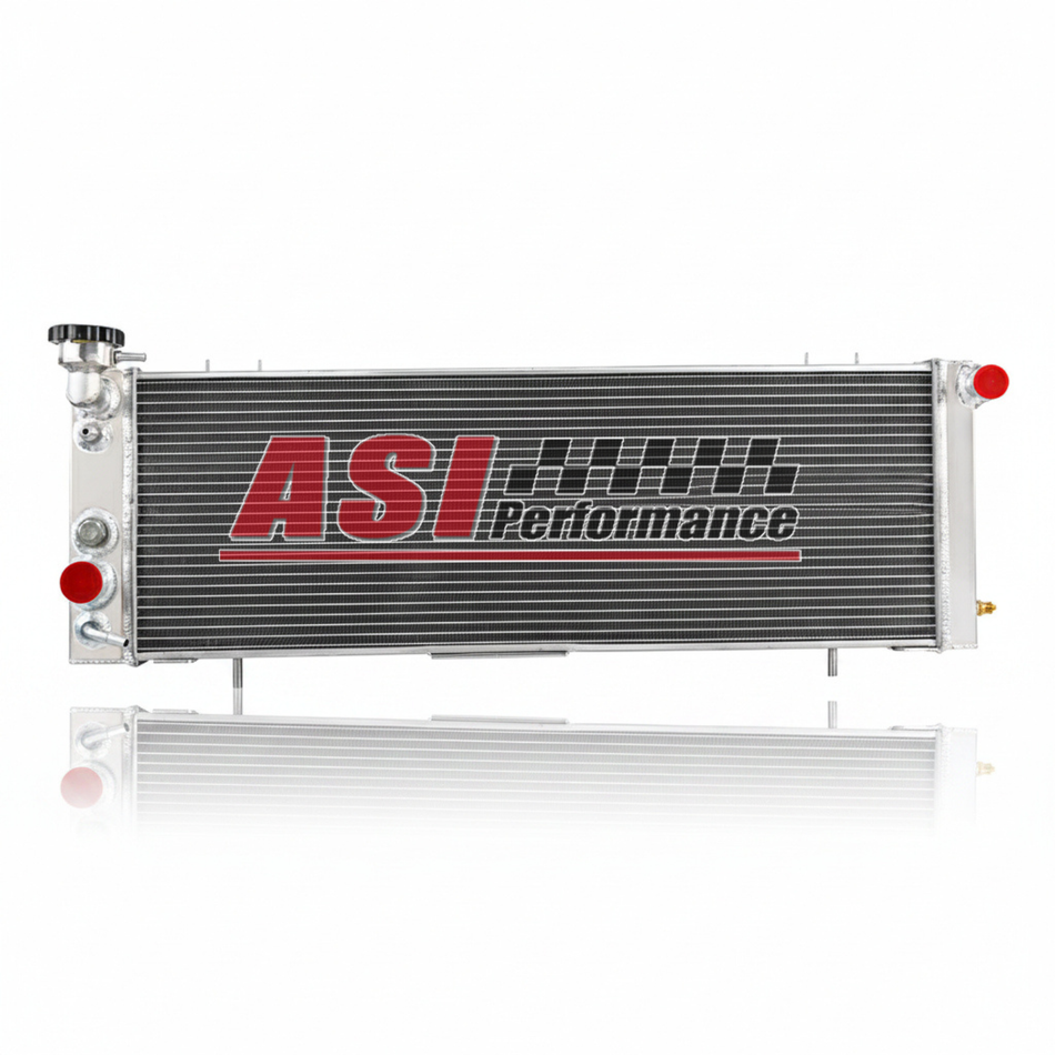 ASI Performance 3Row Aluminum Radiator Fit 1991-2001 Jeep Cherokee XJ 2.5L L4 4.0L L6 AT CC1193