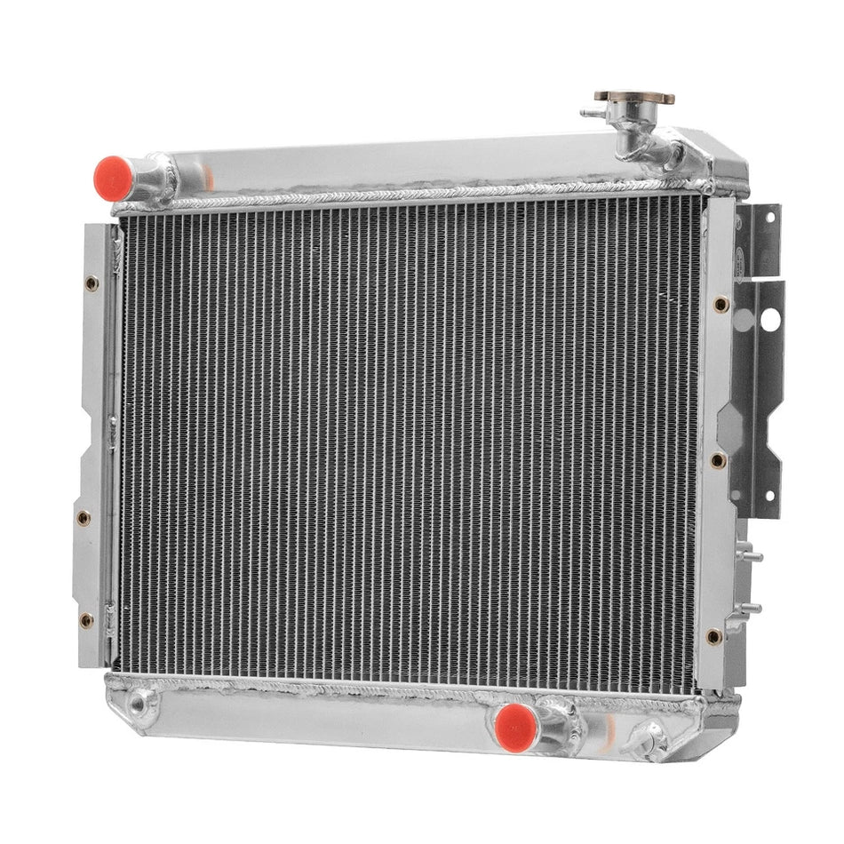 ASI Performance 4~Row Aluminum Radiator For 1981-90 Toyota Land Cruiser FJ65 FJ60 4.0L 4.2L 88