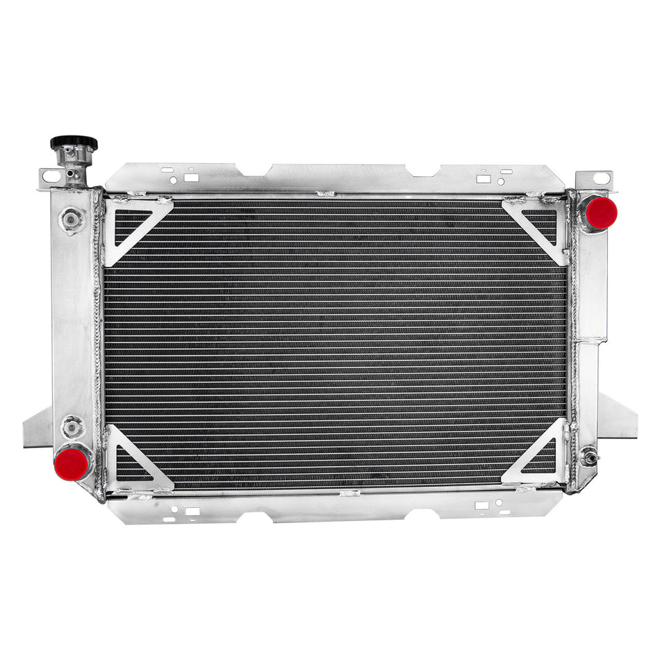 ASI Performance CC1451 Aluminum 4 Row Radiator FOR 1985-1997 Ford Bronco F150 F250 F350 5.0-7.5L