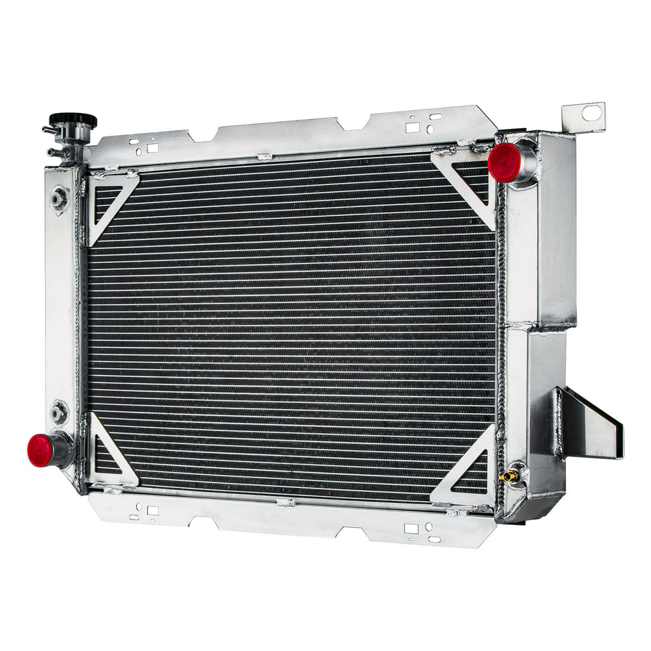 ASI Performance CC1451 Aluminum 4 Row Radiator FOR 1985-1997 Ford Bronco F150 F250 F350 5.0-7.5L