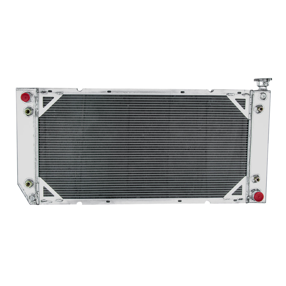 ASI Performance 4 Row 34" Radiator CC1520 For 88-2000 Chevy GMC C/K 1500 2500 3500 Tahoe Yukon
