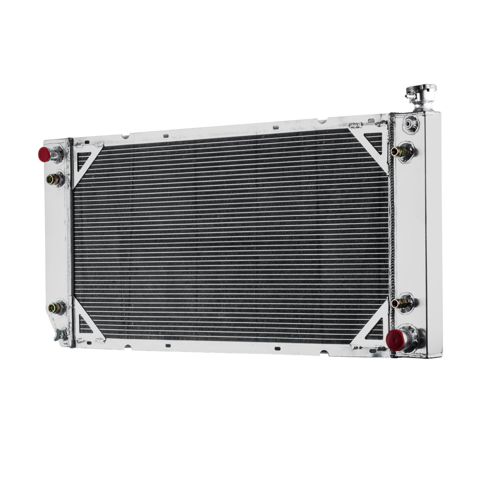 ASI Performance 4 Row 34" Radiator CC1520 For 88-2000 Chevy GMC C/K 1500 2500 3500 Tahoe Yukon