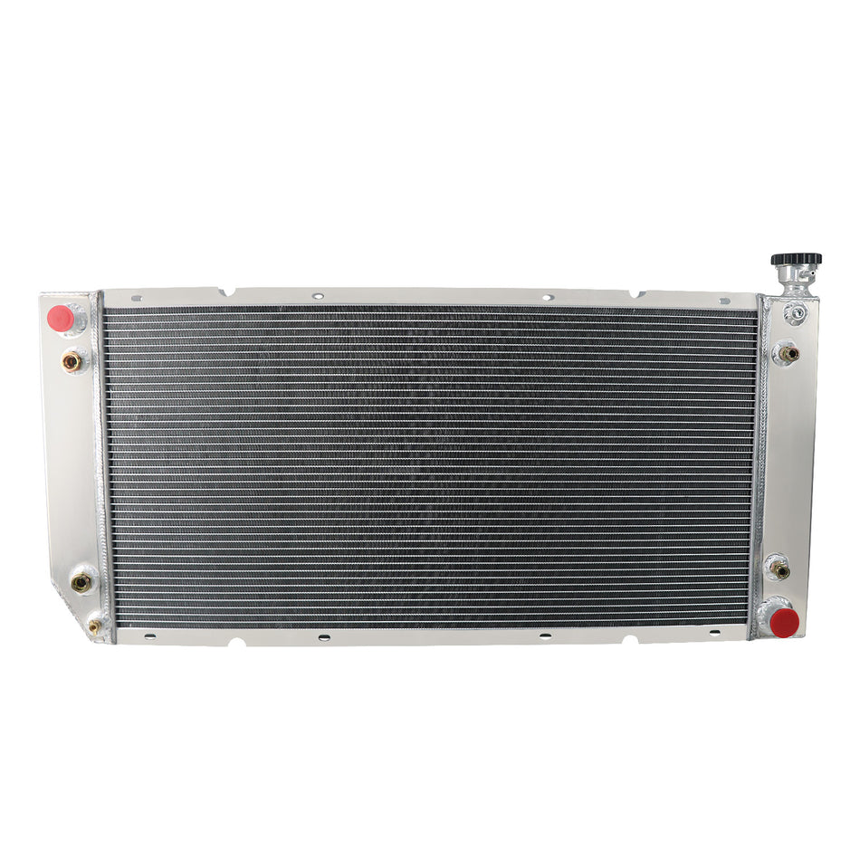 ASI Performance 4 ROW Aluminum Radiator For 1988-99 Chevy GMC C/K 1500 2500 3500 Truck 5.7/7.4L
