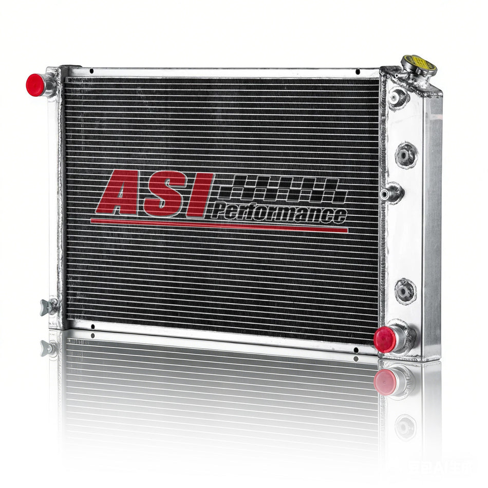 ASI Performance 4 ROW Aluminum Radiator For 1968-73 Chevy Chevelle 1968-77 El Camino GMC AT / MT