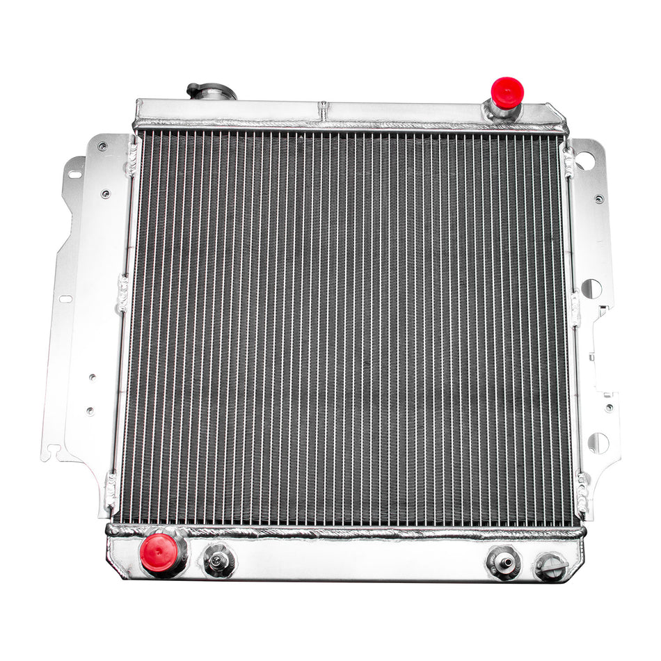ASI Performance Aluminum 4 Row Radiator for 1987-2006 89 Jeep Wrangler YJ TJ 2.4L-4.2L L4 L6 Gas