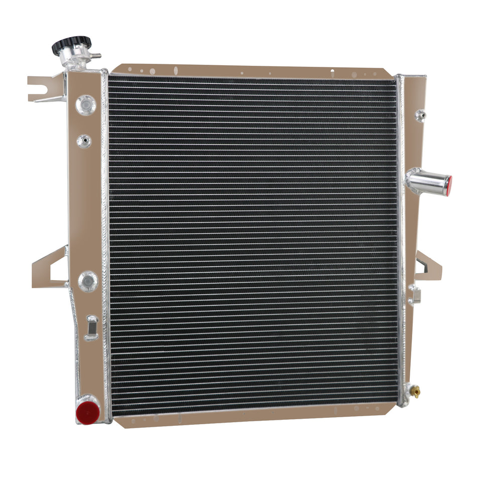ASI Performance 4 Row Radiator For 1998-11 Ford Ranger Explorer Mazda B3000 Mountaineer 4.0L AT