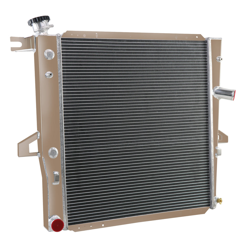 ASI Performance 4 Row Aluminum Radiator For 1964-1966 65 Ford Galaxie Small Block 4.3L 4.7L 6.4L