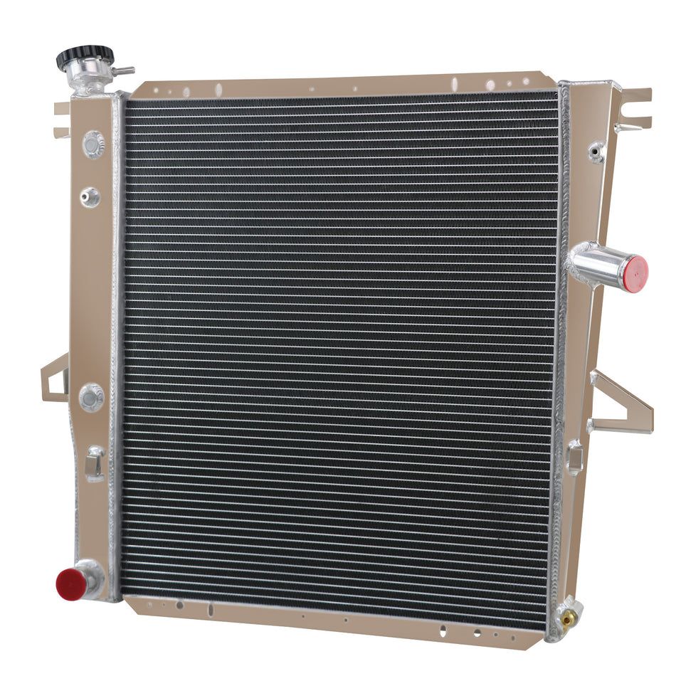 ASI Performance 4 Row Aluminum Radiator For 1964-1966 65 Ford Galaxie Small Block 4.3L 4.7L 6.4L