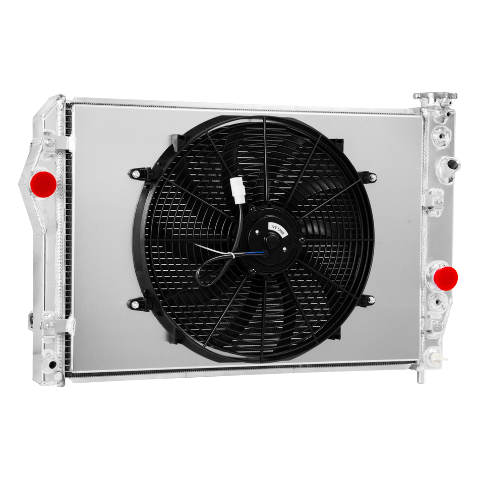 ASI Performance 4Row Radiator+Shroud Fan For 1993-2002 Chevy Camaro Z28 Pontiac Firebird 5.7L V8