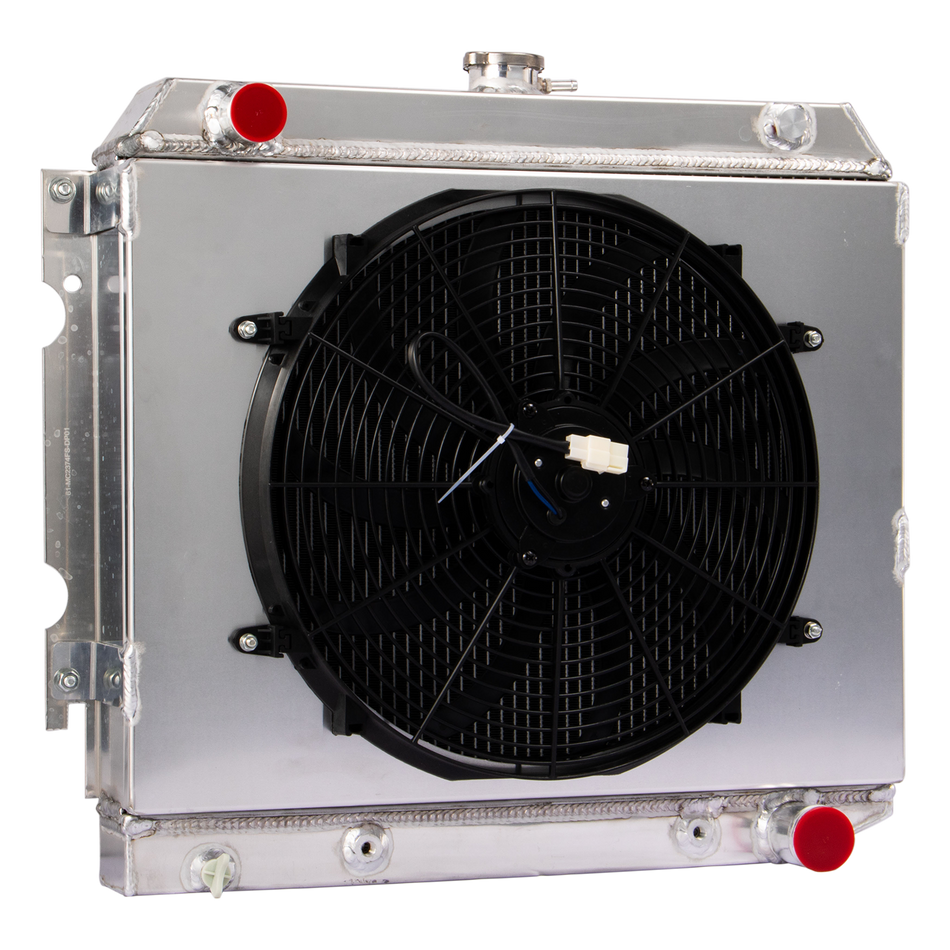 ASI Performance 4~Row Radiator Shroud Fan for 1970-1973 71 Dodge Challenger Charger 5.2L 5.9L.