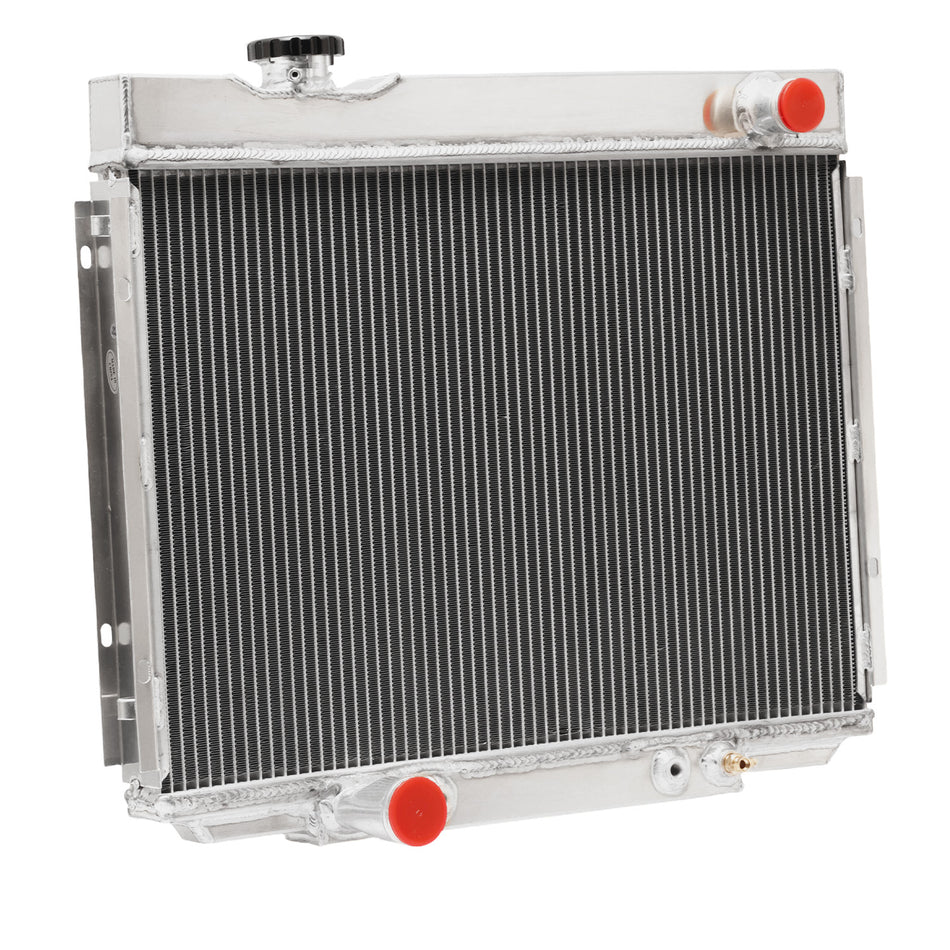 ASI Performance 4 Row Aluminum Radiator For 1967-1970 Ford Mustang Ranchero Fairlane 500 AT MT