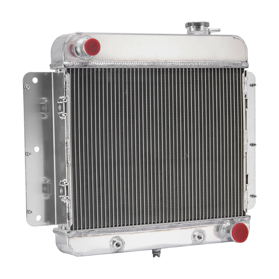 ASI Performance 255 4 Row Aluminum Radiator For 1962-1967 Chevrolet Nova Chevy II Inline 6Cyl V8
