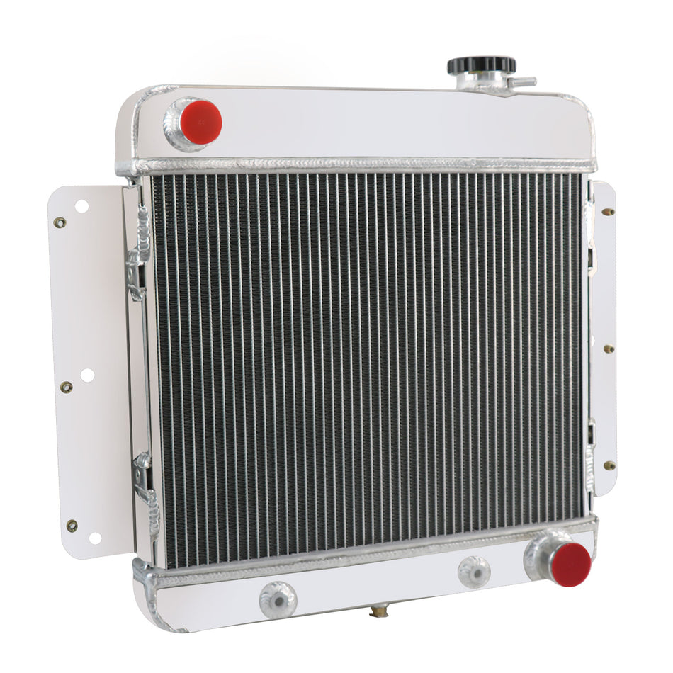 ASI Performance CU255 4Row Aluminum Radiator Fit 1962-1967 Chevy Nova Chevy II V8 Conversion