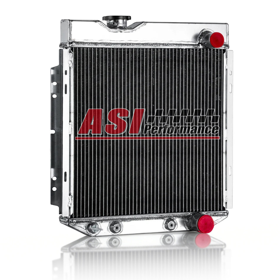 ASI Performance 4 Row Radiator For 1960-1966 Ford Mustang Falcon/Mercury Comet 2.4L 2.8L 3.3L V8