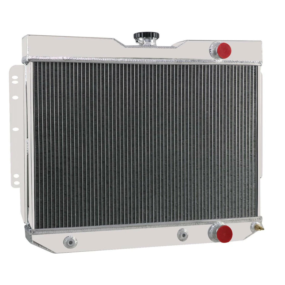 ASI Performance 4 Row Aluminum Radiator For 1959-1965 Chevy Impala El Camino Bel Air Chevelle