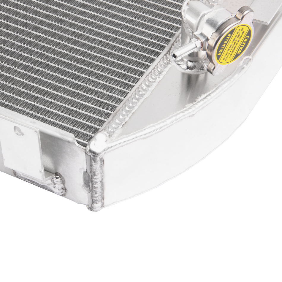 ASI Performance 4Row Aluminum Radiator For 1930 1931,1932 FORD HIGH BOY COUPE CHEVY V8 Engine.