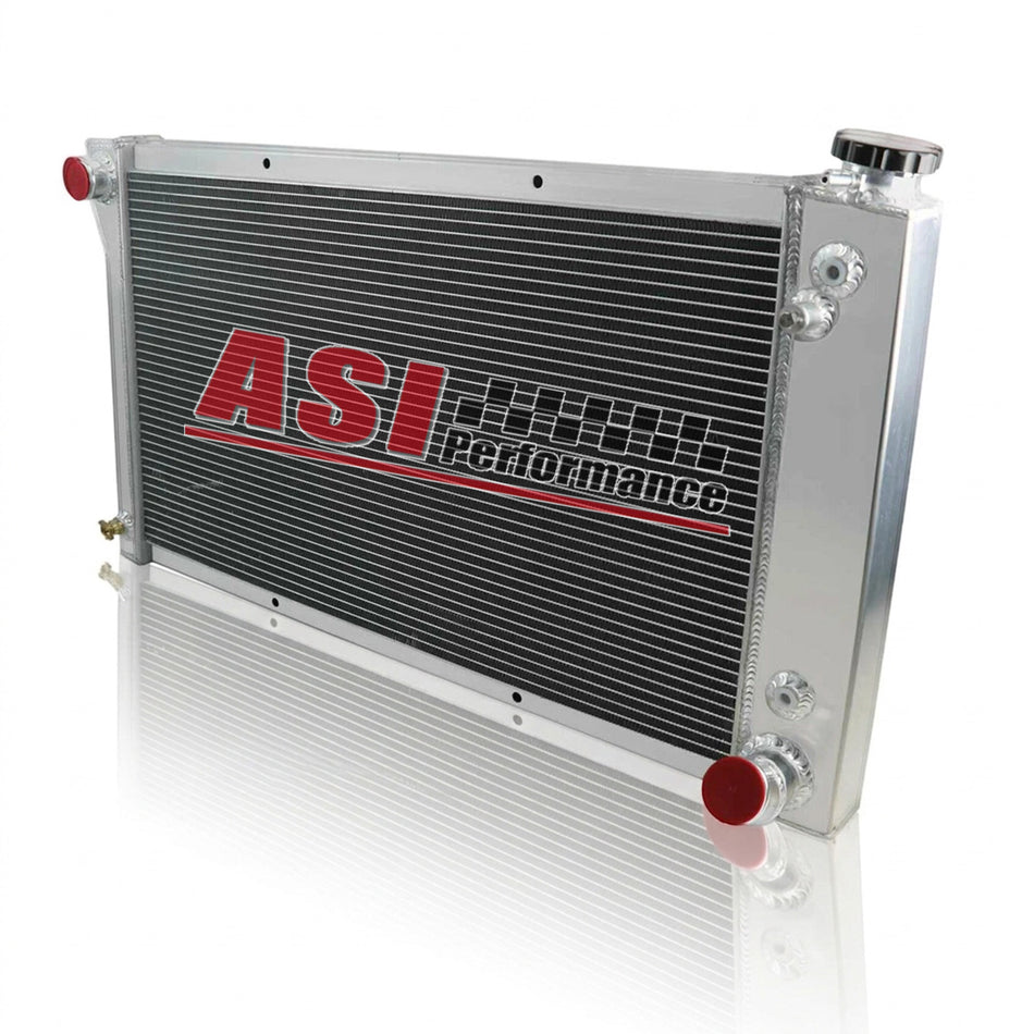 ASI Performance 4 Row Aluminum Radiator For 1967-1972 Chevy Truck C/K C10 C20 C30 Pickup V8