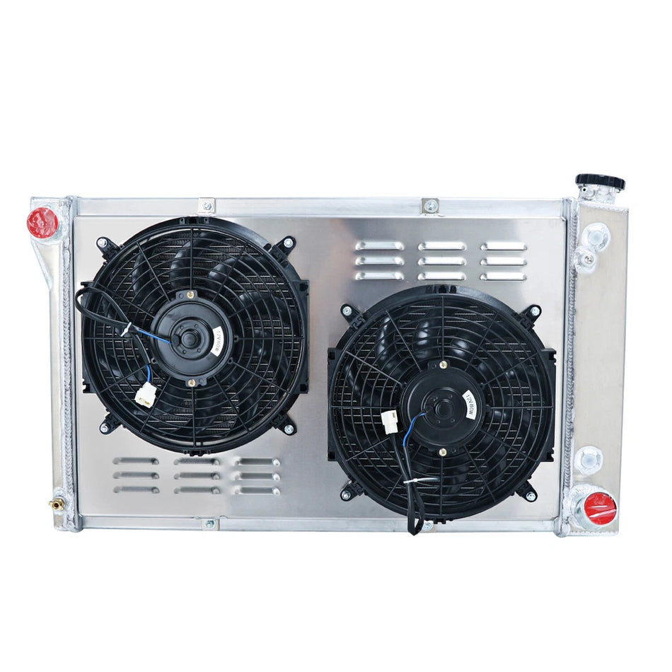 ASI Performance 4 Row Radiator Shroud Fan For 1967-1972 69 Chevy/ GMC C/K 10/20/30 Series Pickup