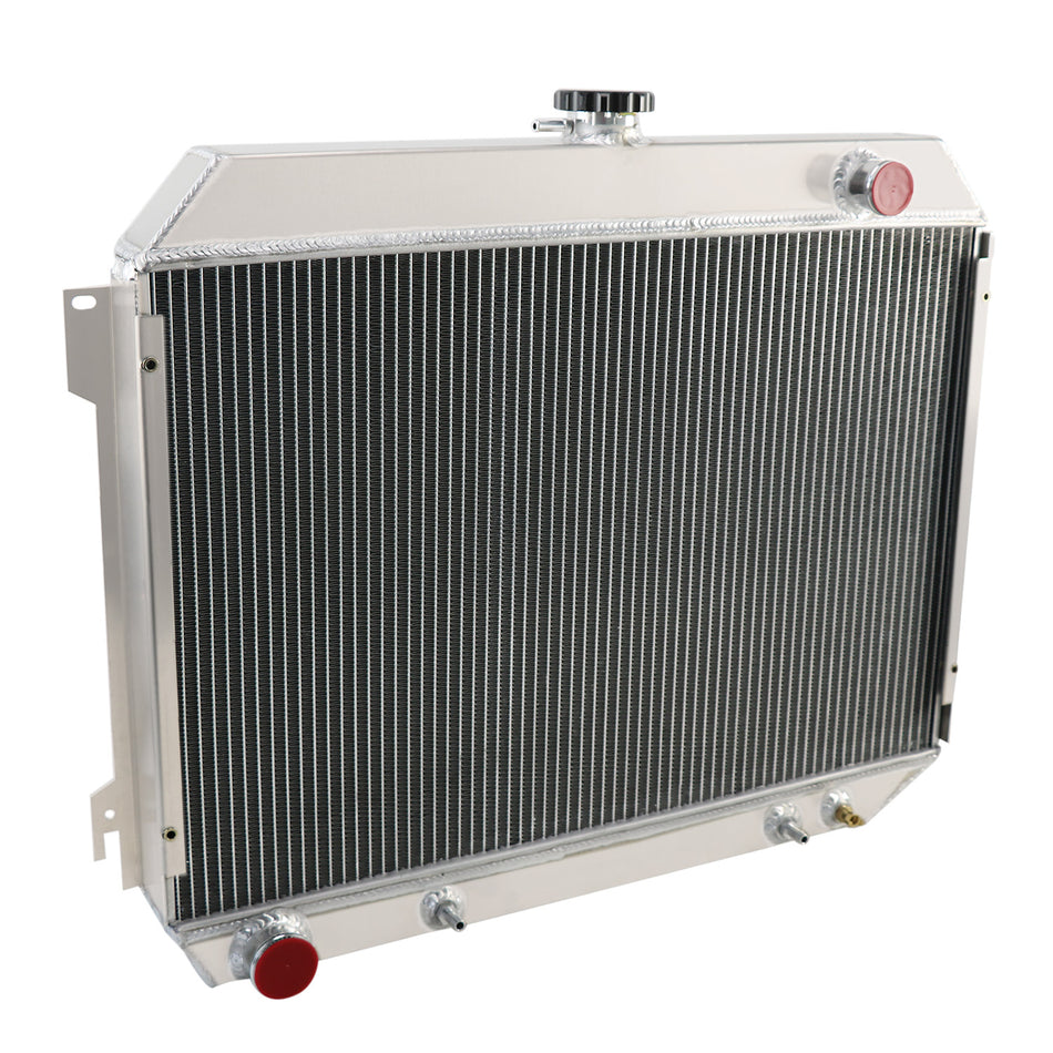 ASI Performance 4-Row Aluminum Radiator Fit 68-1974 Dodge Charger Coronet Plymouth GTX 5.2L V8