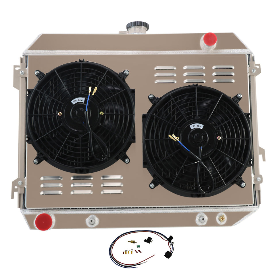 ASI Performance ASI 4 Row Radiator Shroud Fan For 70-1974 Dodge Challenger/68-72 Charger/Coronet