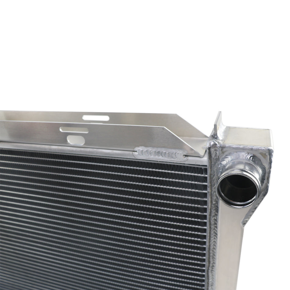 ASI Performance 4 Row Aluminum Radiator For 1971-1973 1972 Ford Mustang 1969-1972 LTD Torino AT