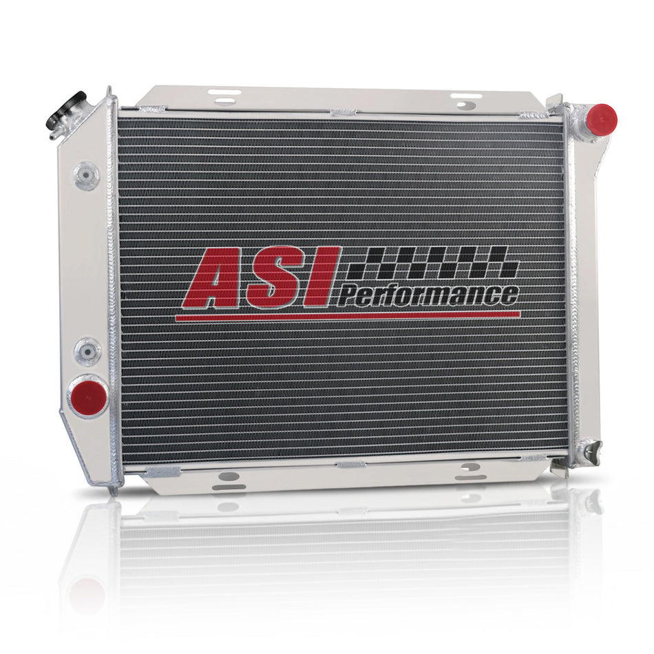 ASI Performance  Aluminum 4 Rows Radiator fit 1967-1968 Ford Thunderbird /Galaxie 500 /LTD V8