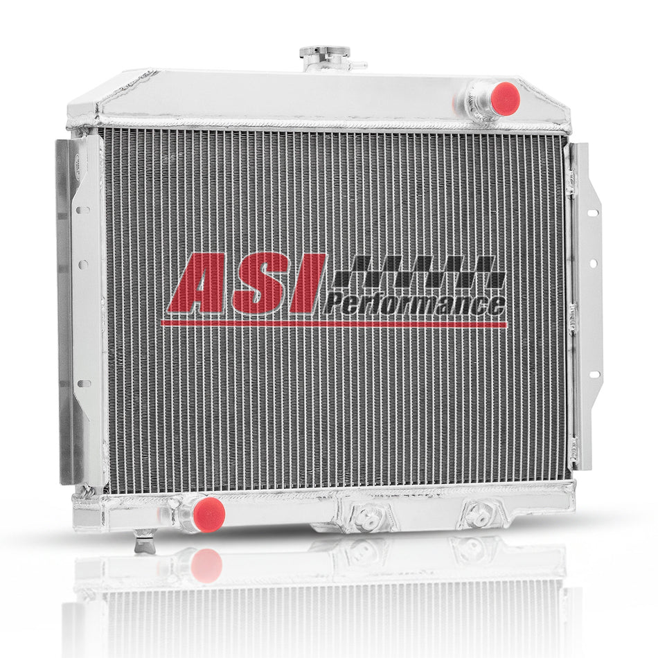 ASI Performance 4-Row Aluminum Radiator Fit 1968-1974 AMC Javelin/ 1970-74 Hornet Gremlin 5.9L