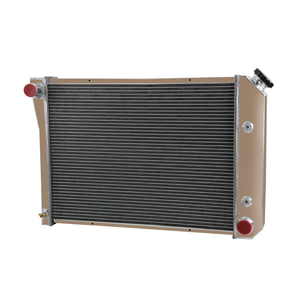 ASI Performance 4-Row Aluminum Radiator fit 1973-1974 Chevy Nova/Olds Omega 98/ Buick Apollo V8