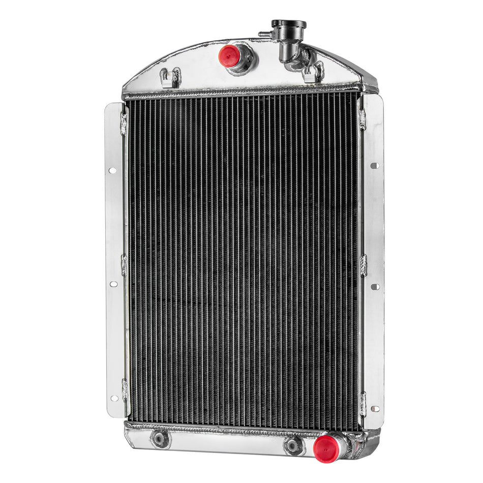 ASI Performance 4 Row Radiator fit 1941-1946 Chevy Truck DS BK Pickup Small Block V8 3.8L AT
