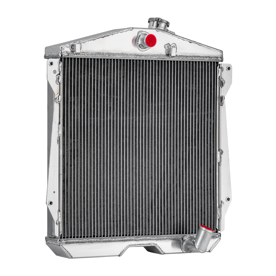 ASI Performance 4 Row Aluminum Radiator for 1943-1948 Chevy Car Sedan Coupe 3.5L,3.8L L6
