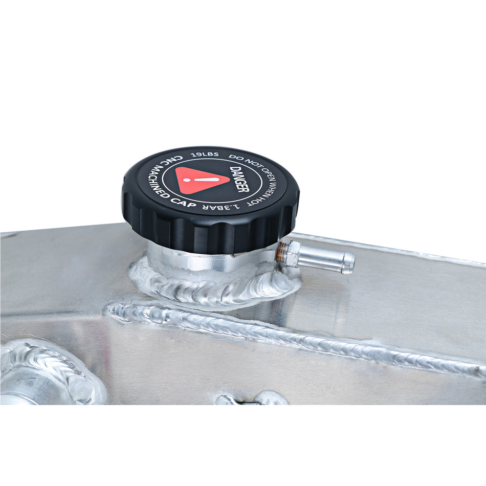ASI Performance 4-ROW RADIATOR+SHROUD FAN+RELAY FIT 1943~1948 CHEVY FLEETLINE FLEETMASTER L6 MT