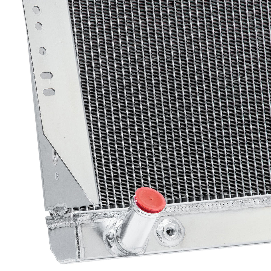 ASI Performance 3 Row Aluminum Radiator For 1972-1988 Jeep Wagoneer Cherokee J10 J20 5.9L V8 Gas