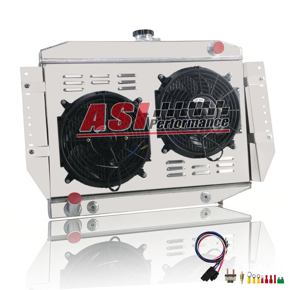 ASI Performance  4 Row Radiator Shroud Fan Relay For 1972-1979 Jeep Cherokee Wagoneer J-Series V8