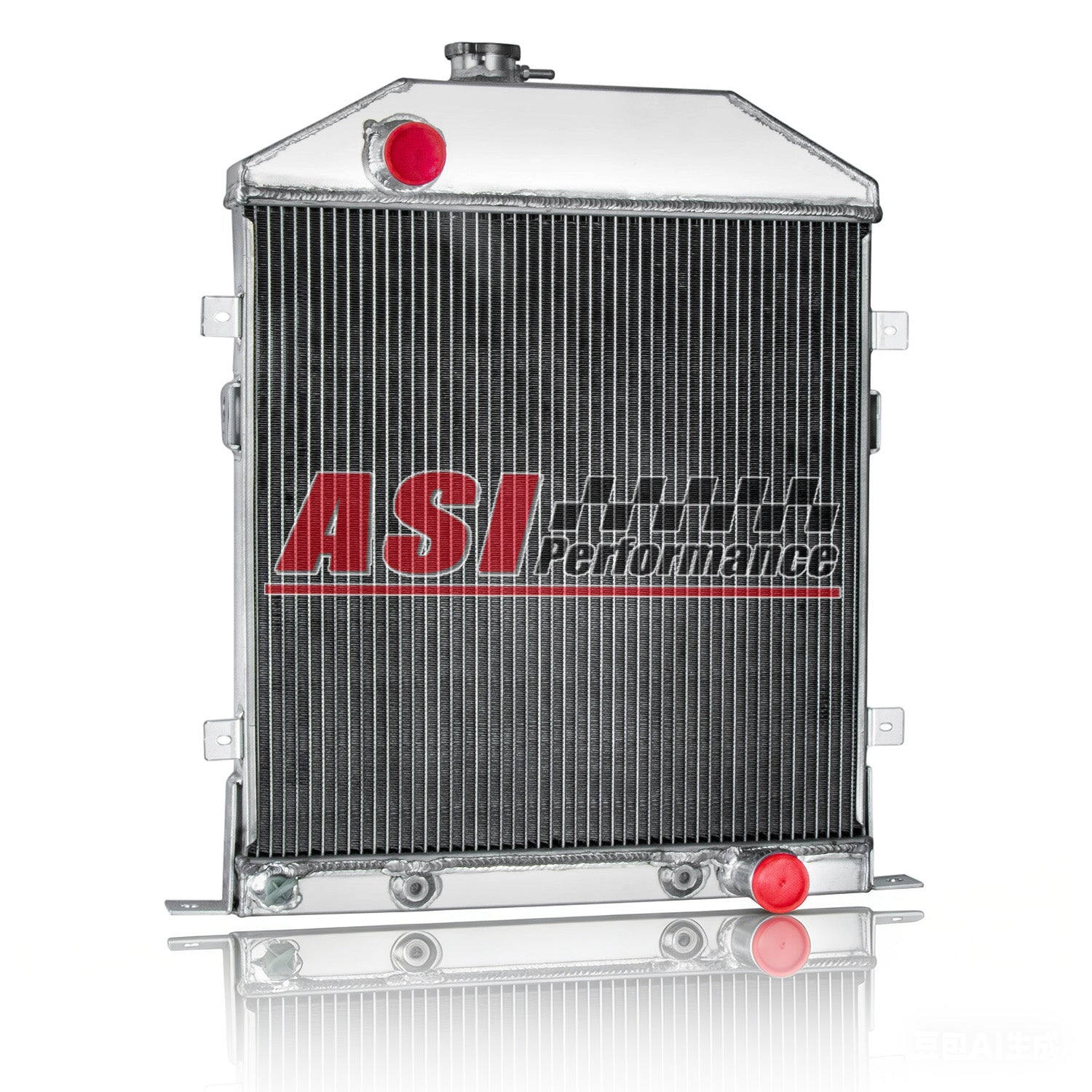ASI Performance 4-Row Aluminum Radiator Fit 1942-1948 FORD Deluxe Coupe ...