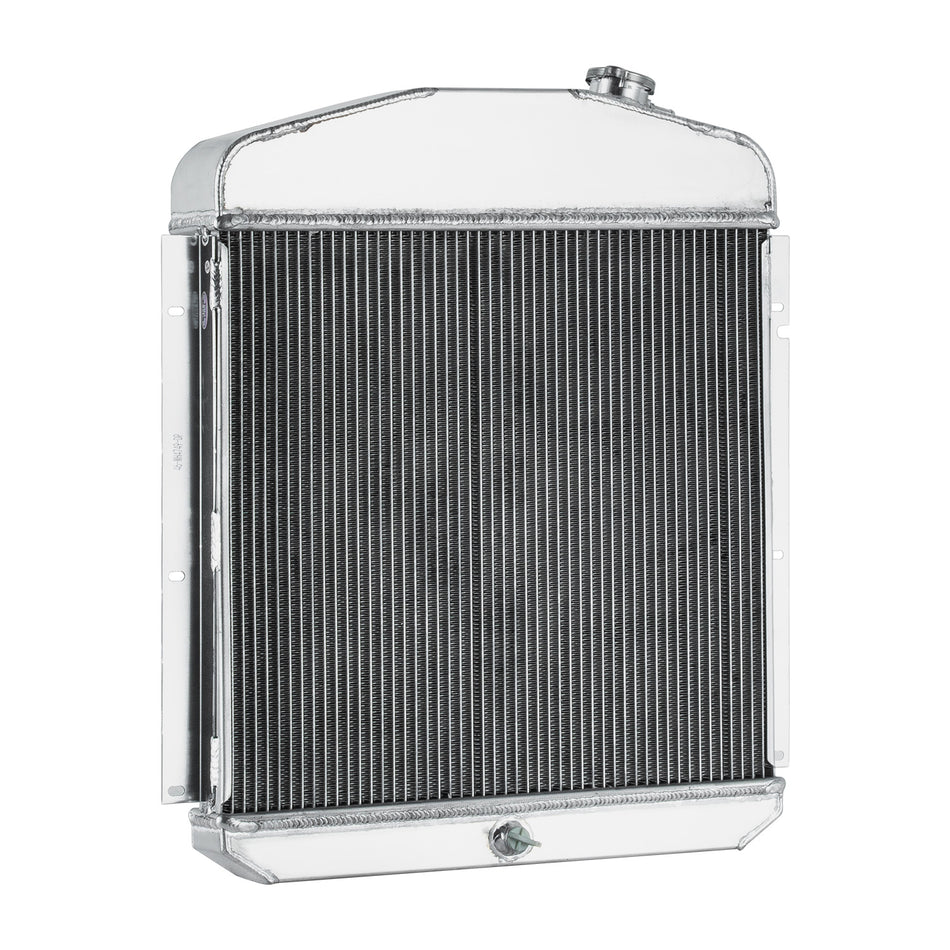ASI Performance 4 Row Aluminium Radiator For 1947-1949 1948 Plymouth Chrysler Deluxe Sedan Coupe