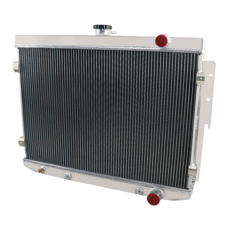 ASI Performance 4 Row Aluminum Radiator For 1973-1978 Dodge Charger Plymouth Roadrunner Chrysler