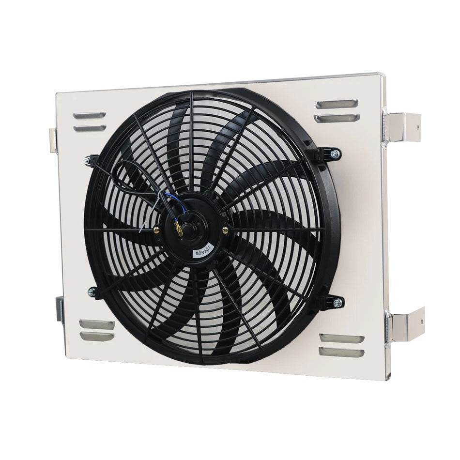 ASI Performance Aluminum Shroud Electric Fan Relay For 1955-1957 Chevy Bel Air Del Ray Nomad 4.3L 4.6L V8